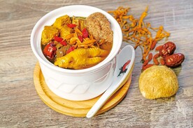 鸡腿菇汤