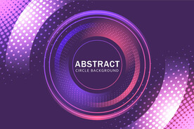 抽象圆圈背景