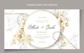 森系婚礼背景展板