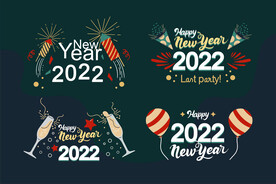 2022 新年快乐 海报