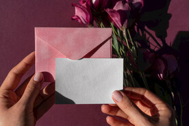 婚礼邀请函请柬信封卡片