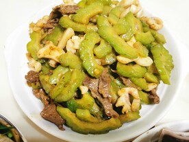 苦瓜炒肉