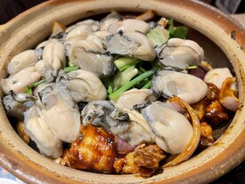 生蚝鸡煲