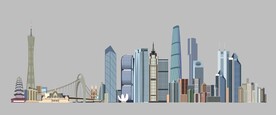 广州各个著名建筑物