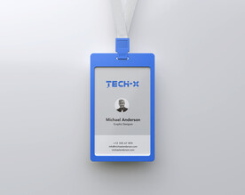 高端企业工作证提案样机