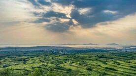 东平湖全景图 望山观湖