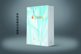 蓝色冰雪手提袋