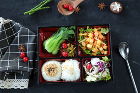 沙拉鸡排饭