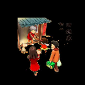  传统文化PNG  传统手工 