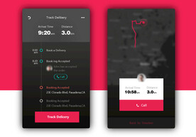 移动端导航定位页面