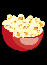 爆米花 