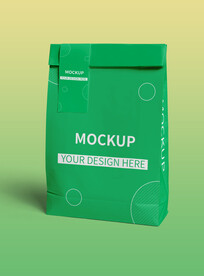 打包纸袋包装样机