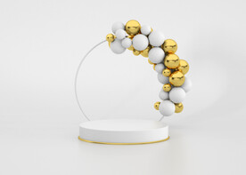 C4D 渲染 立体 背景