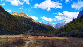 大山 高山 山区 蓝天 山峰 