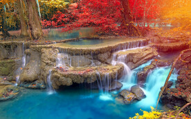 瀑布美景