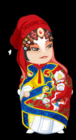 戏曲人物PNG 戏曲元素 京剧