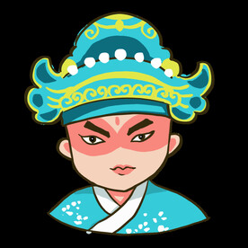 戏曲人物PNG 戏曲元素 京剧