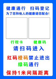 行程码