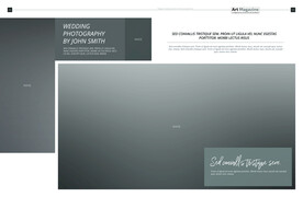 英文画册 简约艺术 ART  