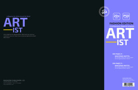 英文画册 简约艺术 ART  