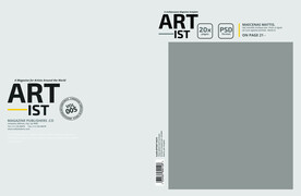 英文画册 简约艺术 ART  