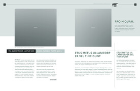 英文画册 简约艺术 ART  