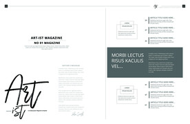 英文画册 简约艺术 ART  