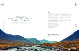 英文画册 简约艺术 ART  