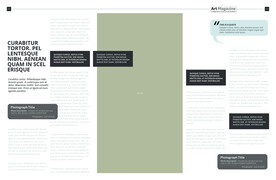 英文画册 简约艺术 ART  