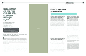 英文画册 简约艺术 ART  