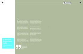 英文画册 简约艺术 ART  