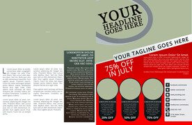 英文画册 简约艺术 ART  