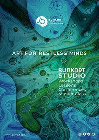 时尚艺术抽象扭曲背景  