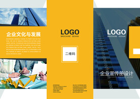 公司  三折页  宣传简介  