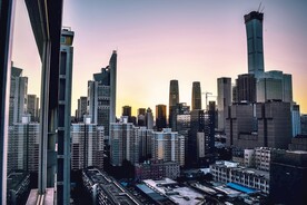 城市建筑空间背景素材