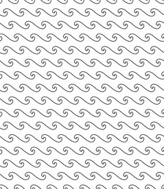 服饰格子 印花纹样 几何线条 