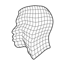 新潮酸性网格抽象形状素材