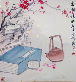 岁朝清供二