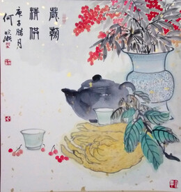岁朝清供四