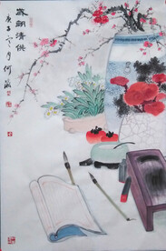 岁朝清供七