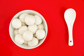 元宵节汤圆背景