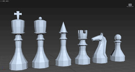 国际象棋3D模型