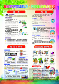 防灾减灾彩页