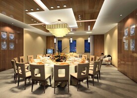 商业酒店包厢室内装修效果图