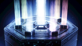 科技台子传送门海报背景