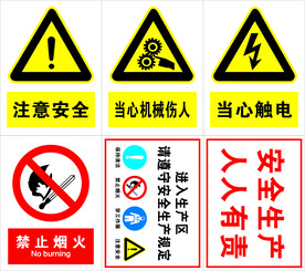 安全牌警示牌