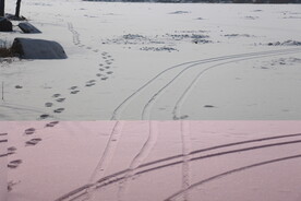 雪上印记