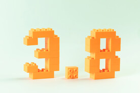 创意数字积木38妇女节