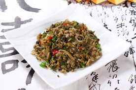 坛子酸菜炒肉沫