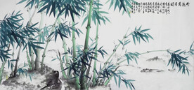 竹海万君图  